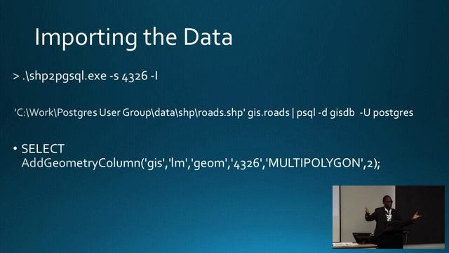 Introduction to PostGIS смотреть онлайн