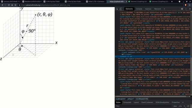 Uniform random dots distribution on/ throughout a sphere - the Maths behind смотреть онлайн