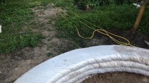 Купольный дом из земли ч 2