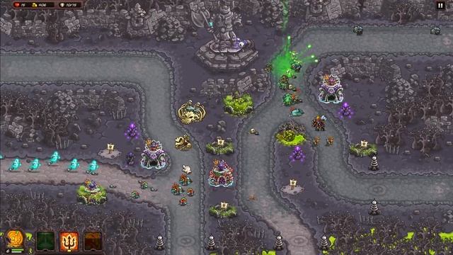 Kingdom Rush Vengeance прохождение 25 эпизод: Древние призраки