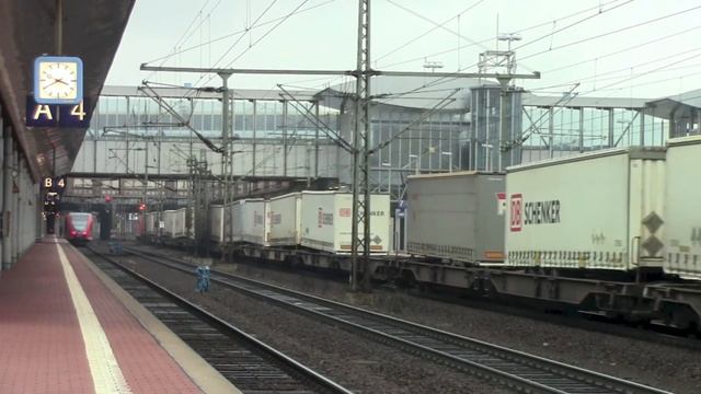 Testvideo Canon LEGRIA HF R306, ICE-Bahnhof Kassel-Wilhelmshöhe, 22. Januar 2014 (Description DE/EN смотреть онлайн