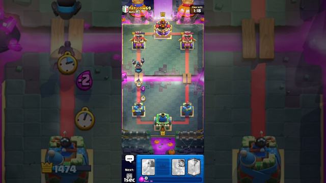 Clash Royale Clash-o-ween Season Limited Emote! (12-1 win in Evo Bats Challenge 😶🌫️) смотреть онлайн