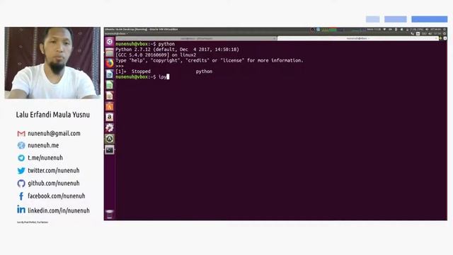 Python 3 Fundamental - Install Anaconda pada Ubuntu 16.04 смотреть онлайн