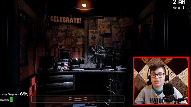 ПЕРВЫЙ РАЗ В ПЕРВЫЙ ФНАФ!! FNAF 1 смотреть онлайн