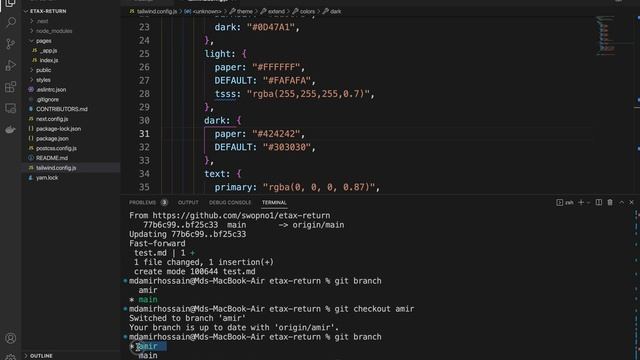 Git Checkout, Pull, Merge, Push смотреть онлайн