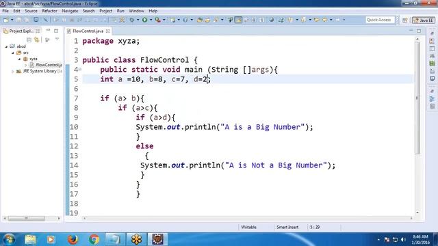 Selenium Tutorial 9: Java Conditional and Loop Statements смотреть онлайн
