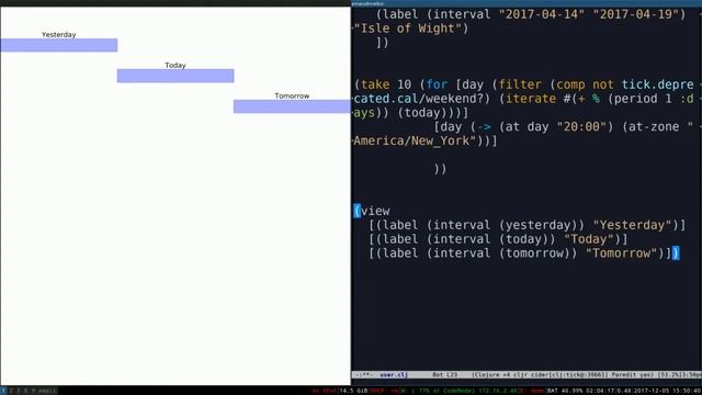 Clojure eXchange 2107 A Tour of Tick, Time as a Value Malcolm Sparks 05 12 2017 245950327 смотреть онлайн