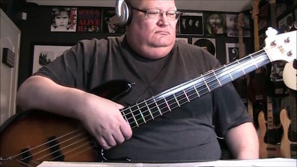 Nightwish Ghost Love Score Bass Cover with Notes & Tab