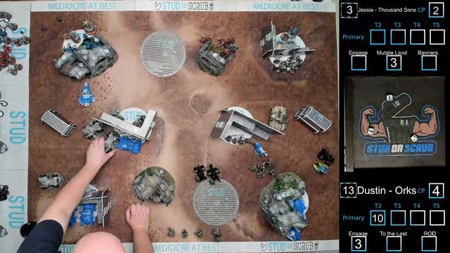Warhammer 40k 9th Edition Live Game Thousand Sons vs. Orks смотреть онлайн