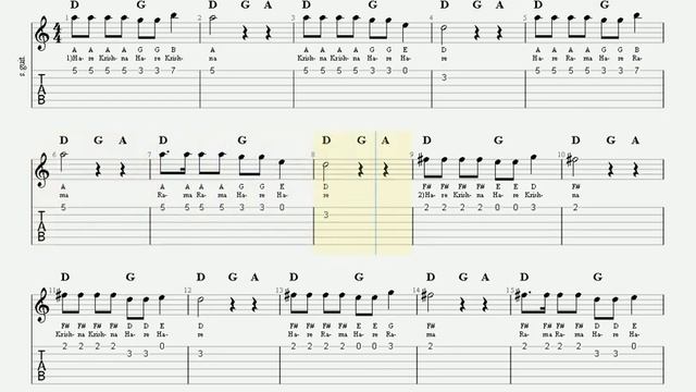 Krishna   Happy Hare Krishna Reggae (Don Shiv) Guitar TAB | Harmonium Lesson | Mantra Bhajan