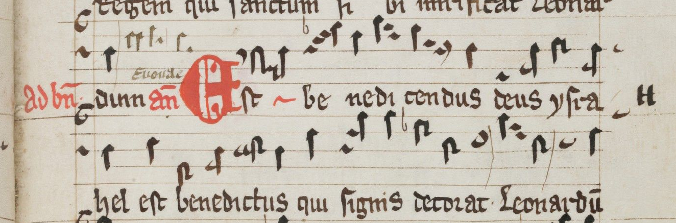 Est benedicendus Deus Ysraël.