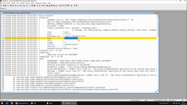Querying LDAP servers with the ITX JNDI adapter смотреть онлайн