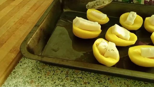 Запеченая картошечка с салом в духовке. смотреть онлайн
