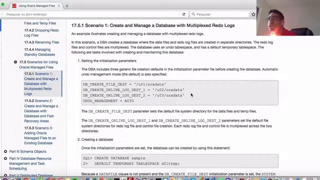 Como habilitar o Oracle Managed Files смотреть онлайн