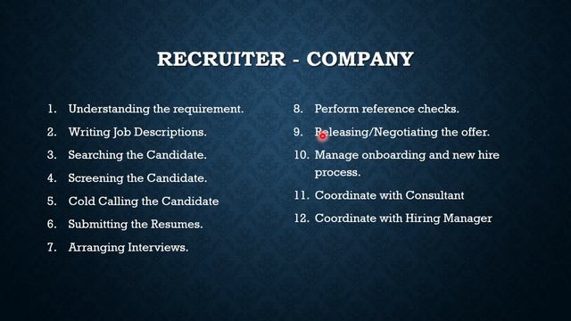 Hr Recruiter Roles and Responsibilities смотреть онлайн