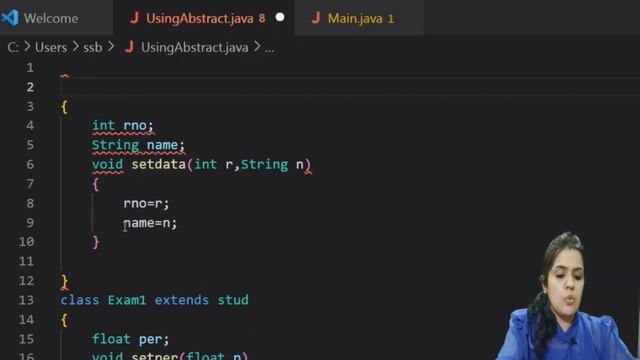 abstract keyword in java with example | abstract class in java | abstract method in java смотреть онлайн