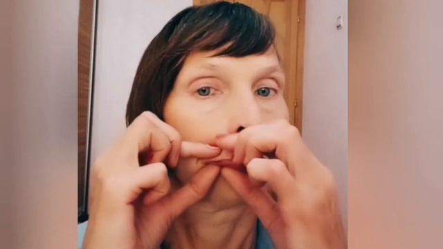 Убираем Морщины вокруг ГУБ! От КИСЕТНЫХ Морщин и Заломов! Для ПУХЛЫХ ГУБ без инъекций! Самомассаж. смотреть онлайн