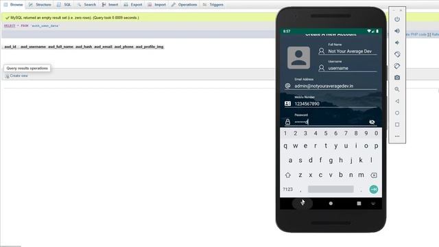 Login And Registration System Using Volley and MySQL Android Studio - Android Application Demo смотреть онлайн