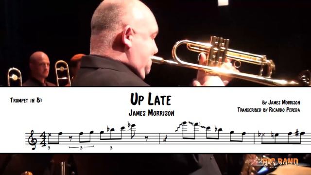 James Morrison - Up Late - Trumpet Solo Transcription смотреть онлайн