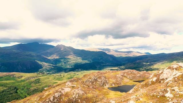 DJI Mini Pro 3 drone goes wild camping Snowdonia Wales with MLD tarp a tarn and a dog смотреть онлайн