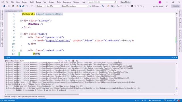 Программирование в Blazor - ASP.NET Core 3.1 - 3. Components.mp4 смотреть онлайн