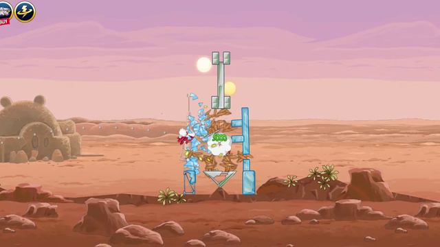 Angry Birds Star Wars - Gameplay "Luke Skywalker" смотреть онлайн