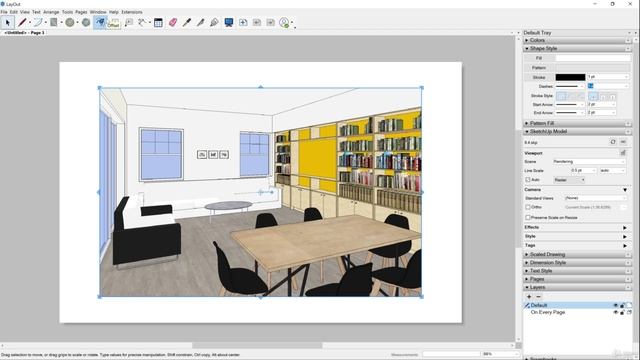 65. Sending To LayOut And Setting Up A Document