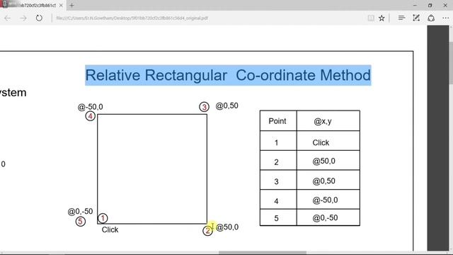 AutoCAD | Types of Coordinate System | Absolute, Relative Rectangular & Polar Coordinate Methods смотреть онлайн