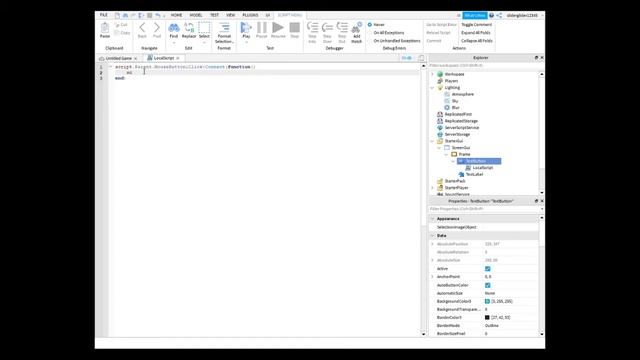 How To Make A Main Menu In Roblox Studio Pt.1 | Roblox Studio смотреть онлайн