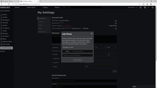 How To Add Phone Number In Roblox смотреть онлайн