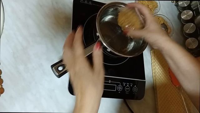 Za 15min.gotova-POSNA-karamel Dvobojna Oblanda?.Idealna Poslastica Za Predstojeće Slave.