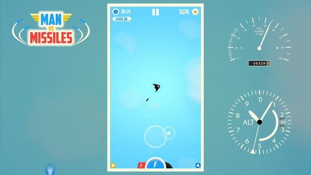 Man Vs. Missiles - Available on iOS & Android смотреть онлайн