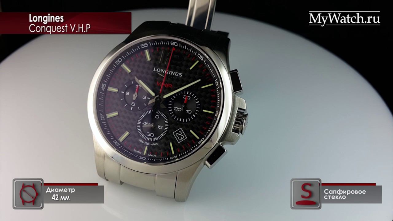 Longines Conquest V.H.P. обзор часов | Mywatch.ru