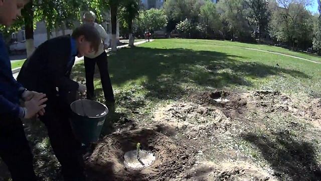 МероПриятие 1-6 "ПоДари Земле Дерево" в 9 школе с 5 "А". Покровск (Энгельс) 24.05.2017. СКК "Вместе смотреть онлайн