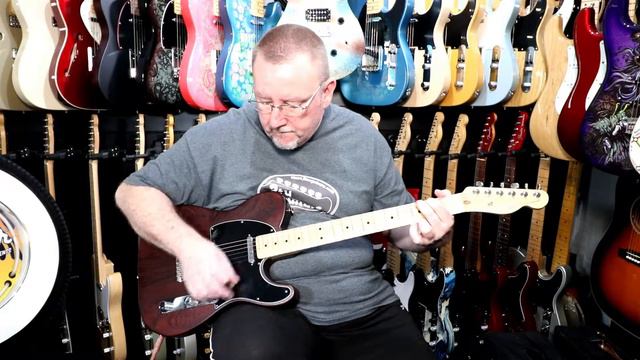 Fender American Standard FSR Telecaster 2012 Mahogany Stain смотреть онлайн