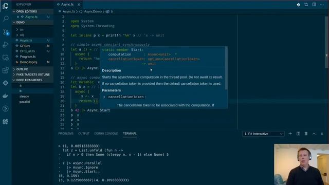 32 INF-3910-5: Asynchronous computations смотреть онлайн