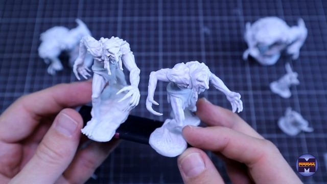 DnD миниатюры с AliExpress 2. Детальный обзор: отмываем, гнем, ломаем, режем. смотреть онлайн