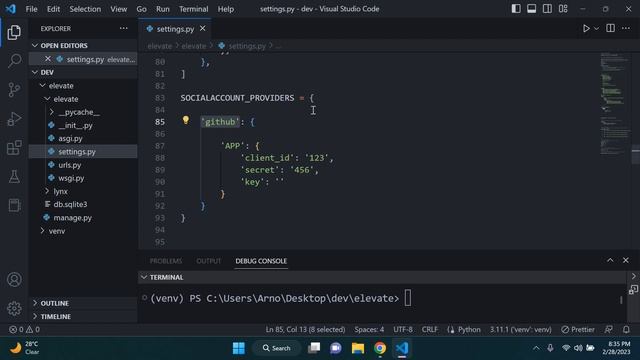 Social authentication for Django смотреть онлайн