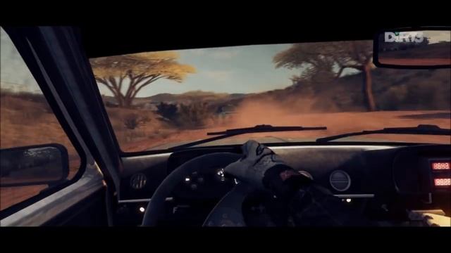 Dirt 3 - Gameplay On Board - Opel Kadett GT-E 16V - Kenya Mwanda