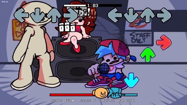 FNF vs Roblox Bear смотреть онлайн