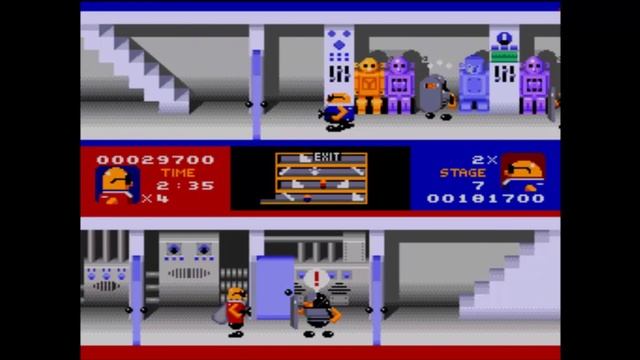 Bonanza Bros - Mega Drive / Genesis Longplay (2 Player) смотреть онлайн