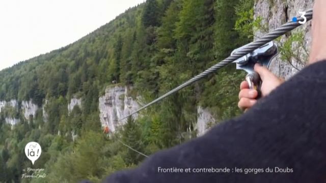 Frontière et contrebande, les gorges du Doubs : C'est là ! en Bourgogne Franche-Comté смотреть онлайн