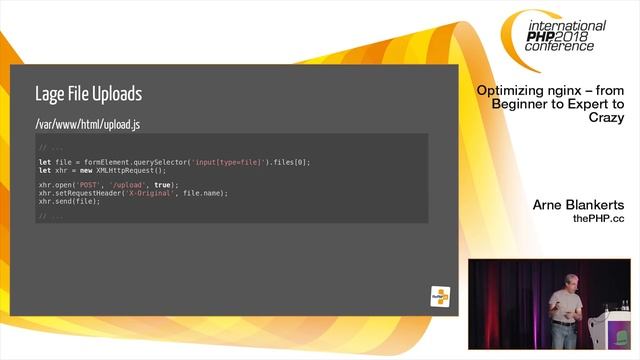 Optimizing nginx – from Beginner to Expert to Crazy | Arne Blankerts | IPC Spring 2018 смотреть онлайн