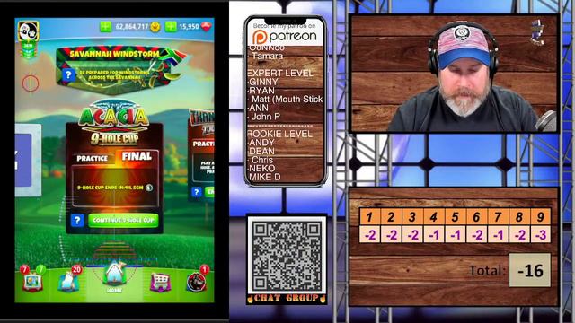 Golf Clash l ACACIA 9 Hole l ROOKIE WR смотреть онлайн