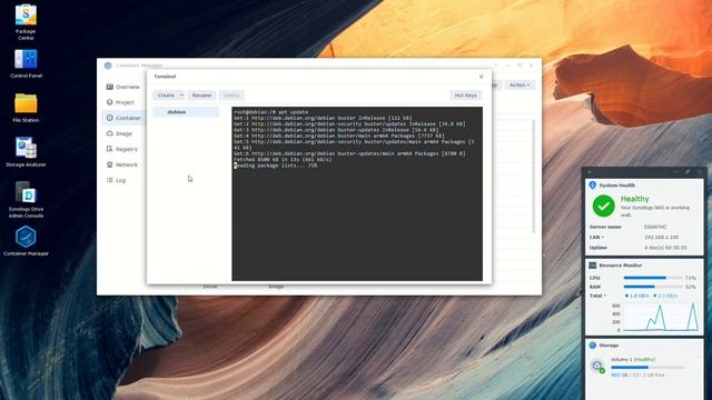 Synology NAS - SSH access to console via QuickConnect using Docker смотреть онлайн