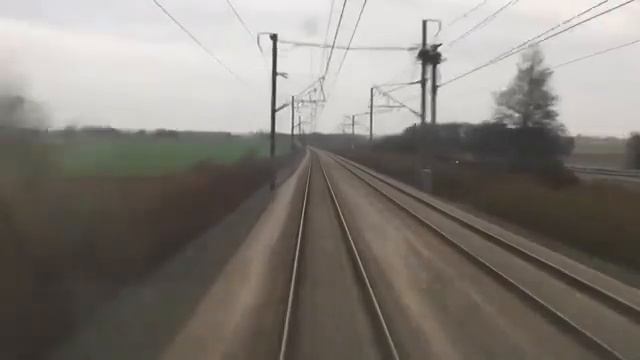 **TGV CAB RIDE**  Paris Nord To Lille (FRANCE)