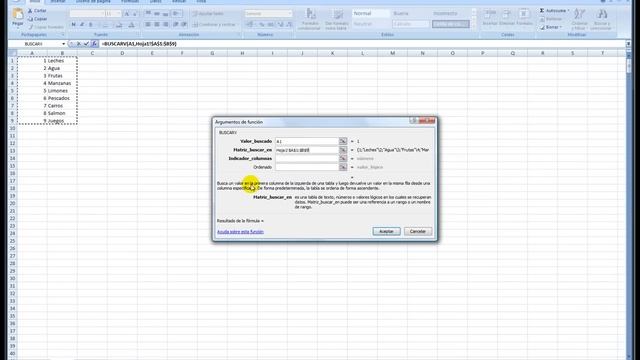 Como usar la función BuscarV o vlookup en Excel Paso a Paso смотреть онлайн