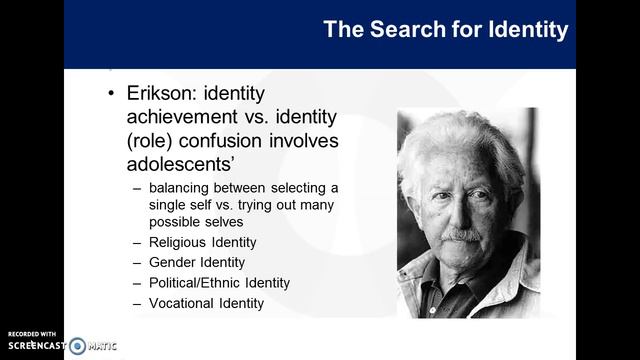 Erikson's Identity vs. Role Confusion/Marcia Identity States смотреть онлайн