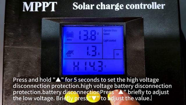 Y&H Solar Charge Controller SY Series MPPT 60A/80A/100A Operation Demonstration смотреть онлайн