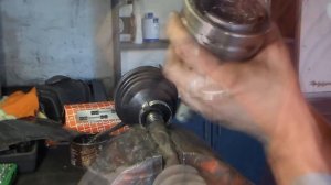 Как снять(поменять) шрус с полуоси.Ланос.